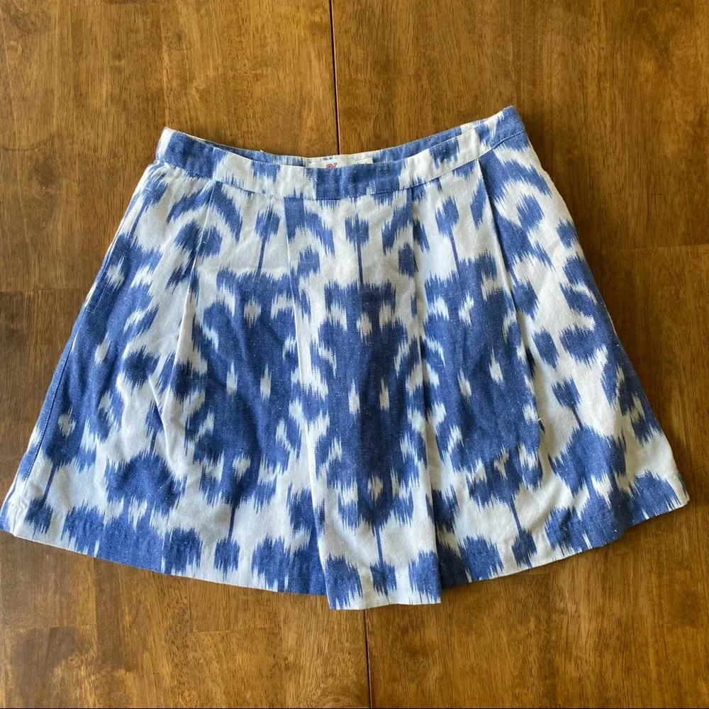 VINEYARD VINES Ikat print pleated skirt - Picture 2 of 6